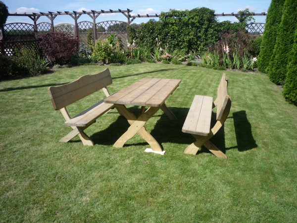 Wooden Garden Set
